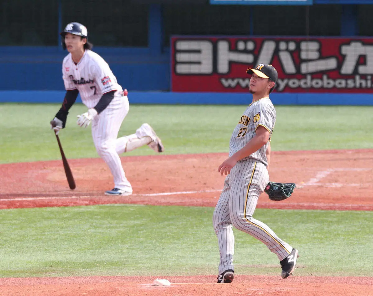 【画像・写真】ヤクルトの猛打爆発！阪神の伊藤将を3回途中KO　823日ぶり神宮マウンドの奥川を援護