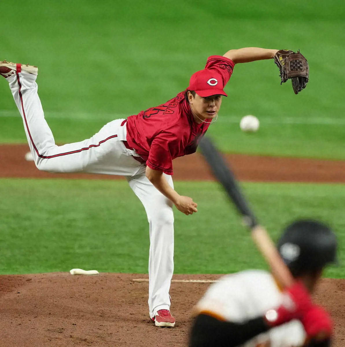 【画像・写真】広島・大瀬良　球団歴代2位、35回1/3連続無失点　7回途中降板も塹江、森浦が無失点好救援で記録継続