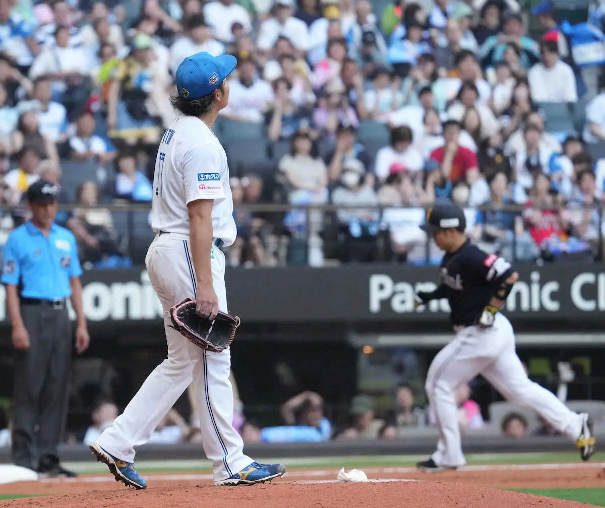 【画像・写真】日本ハム・伊藤大海　「悔しい思いでいっぱい」自己ワースト6回7失点で降板