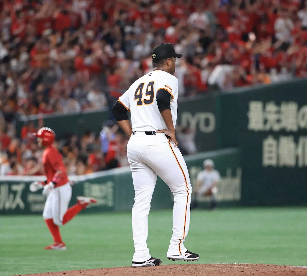 【画像・写真】巨人　首位・広島に連勝ならず、勝率5割逆戻り　同点の9回、バルドナードが勝ち越しソロ被弾