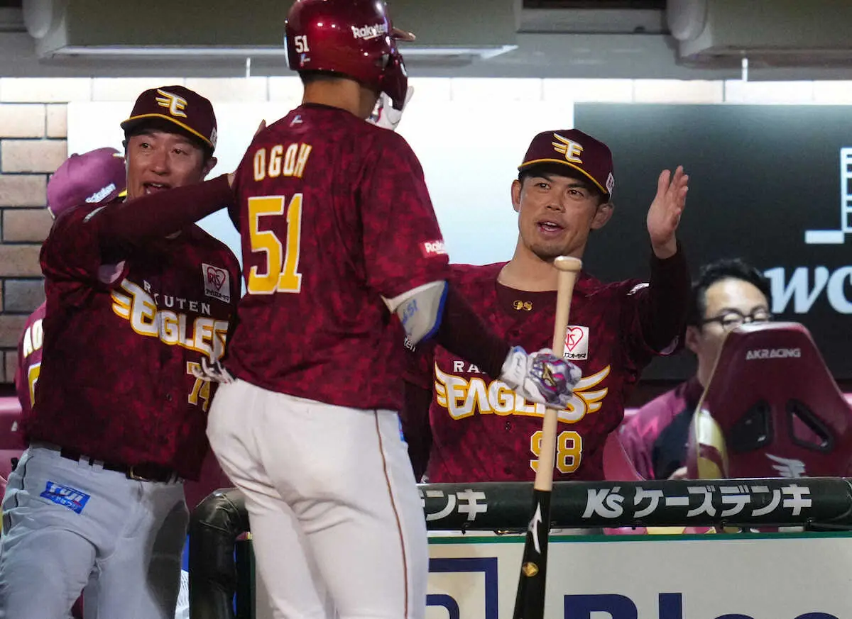 【画像・写真】楽天が4連敗で借金4に逆戻り…小郷の5号2ランで反撃も及ばず