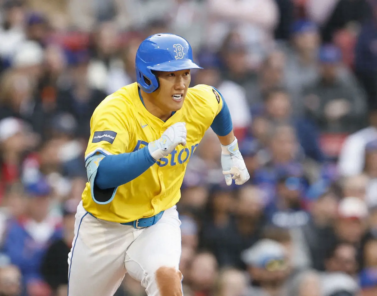 【画像・写真】レッドソックス・吉田正尚　松井裕樹との日本人対決は凡退　4試合ぶりの無安打で途中交代