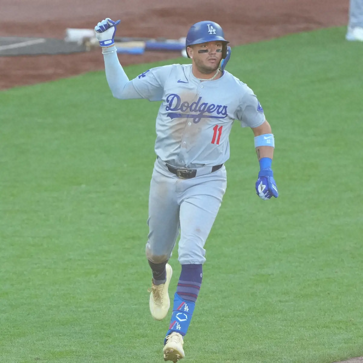 【画像・写真】ドジャース・ロハス　ロス移転後の延長戦最多得点更新の記録的勝利演出「この球場ではいつもいい試合」