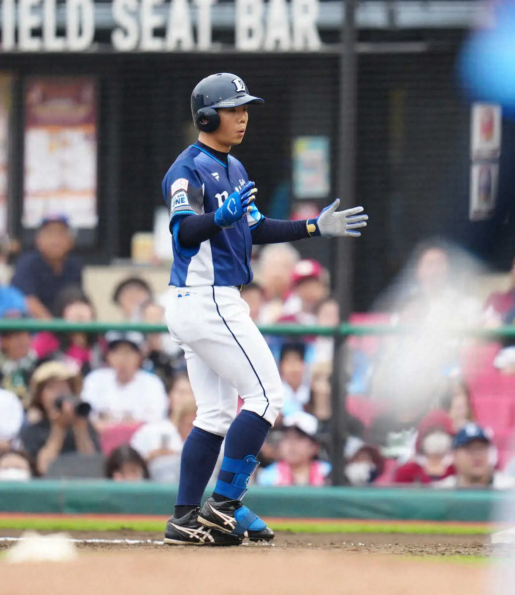 【画像・写真】西武・松原「僕の方がチャンスをもらってる…負けないように」　交換トレードの巨人・若林に対抗心