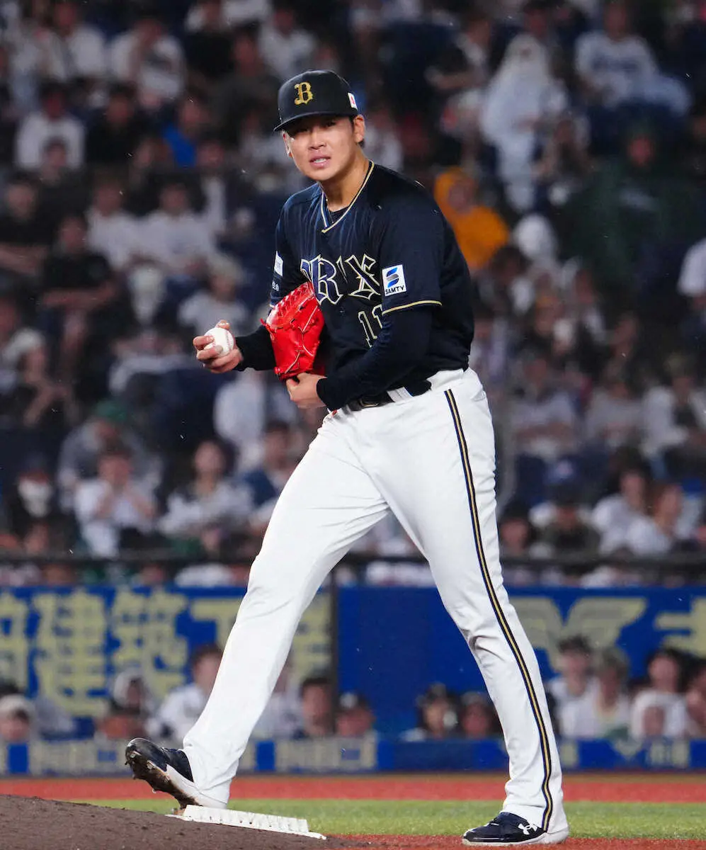 【画像・写真】オリックス・舜平大が3回KO　初見参のZOZOマリンで制球に苦しむ　初回だけで37球