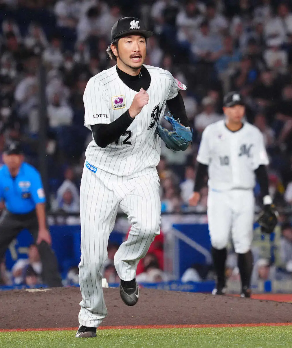 【画像・写真】石川歩　支配下登録後初、656日ぶり登板で5回無失点　勝利投手の権利持って降板「よく耐えました」
