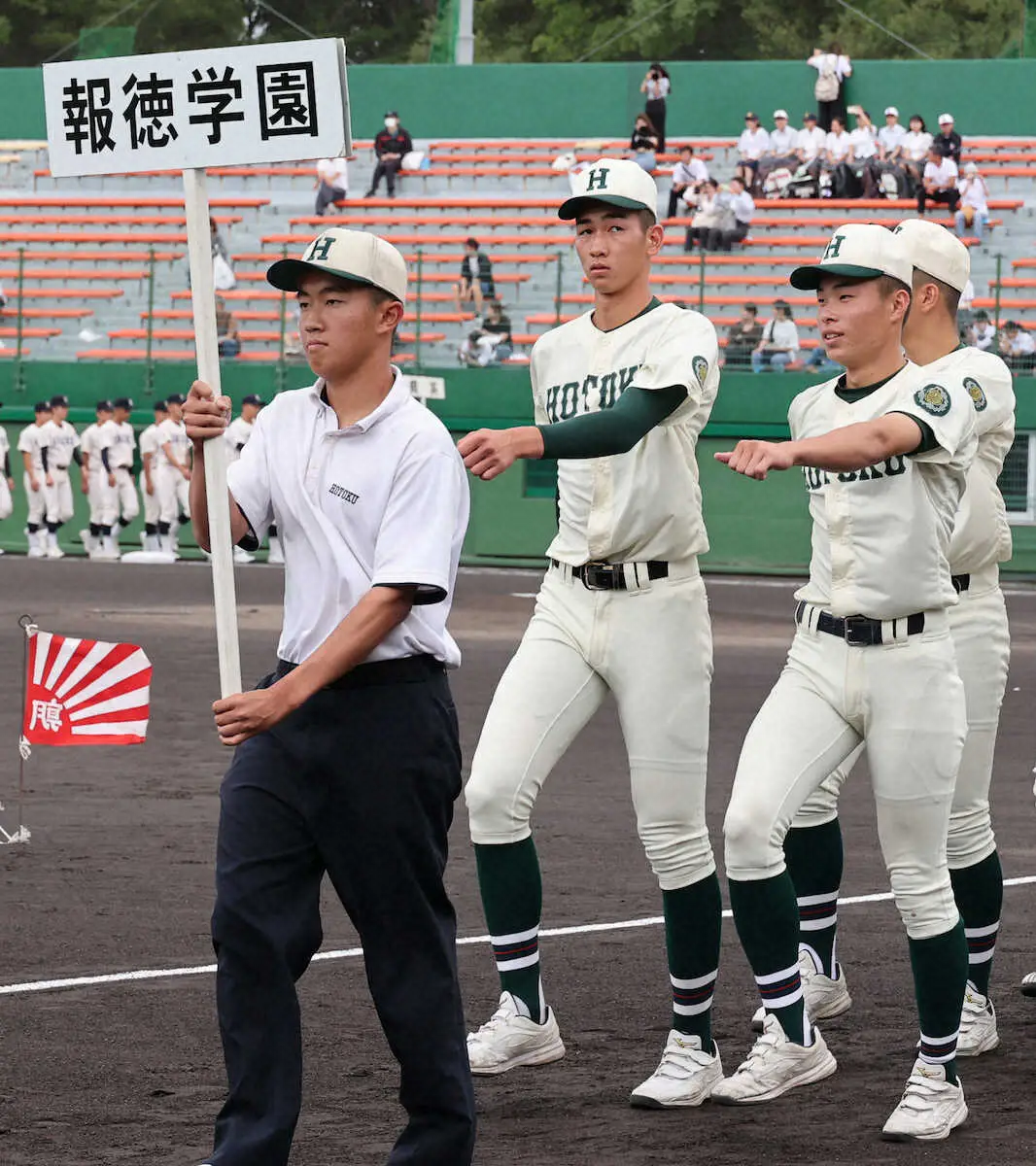 【画像・写真】報徳学園・今朝丸　最後の夏はエースナンバーで臨む「背番号1は重く責任感がある」