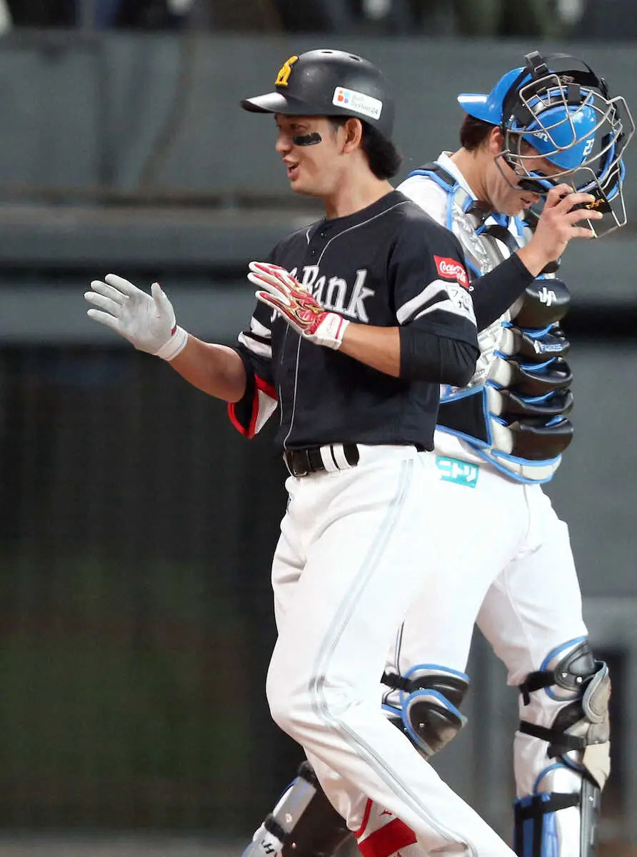 【画像・写真】ソフトバンク　断トツ得点力　3番・栗原「後ろに凄い打者がたくさんいる。今はそんなに打点というより…」