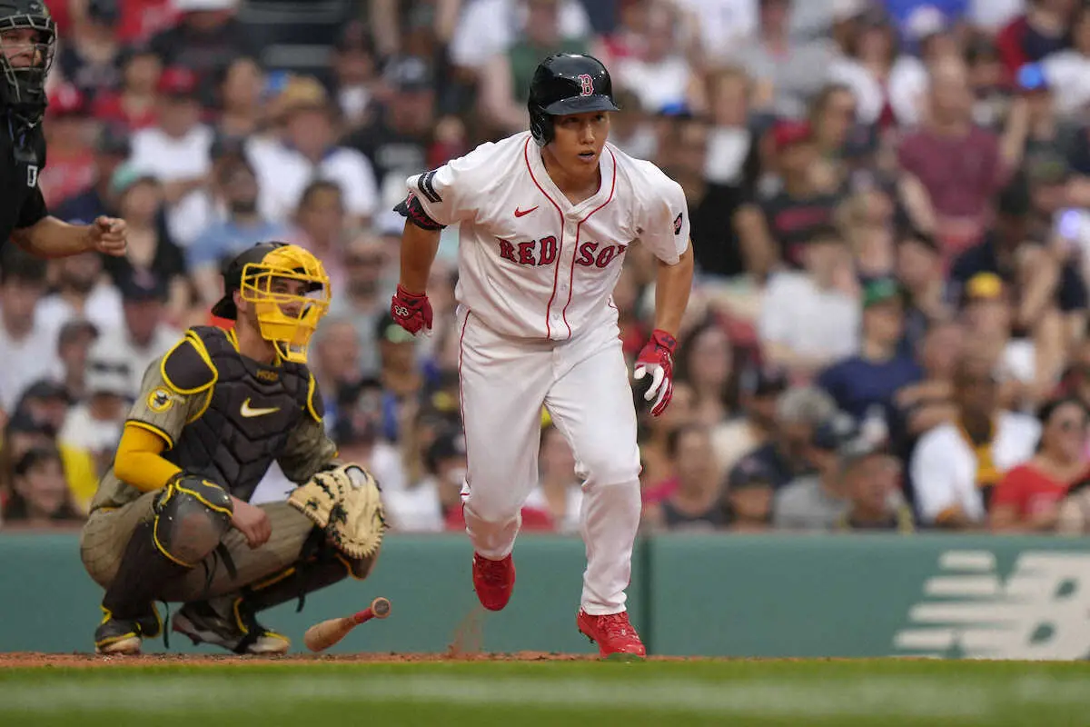 【画像・写真】レッドソックス・吉田正尚　4試合ぶりのマルチ安打