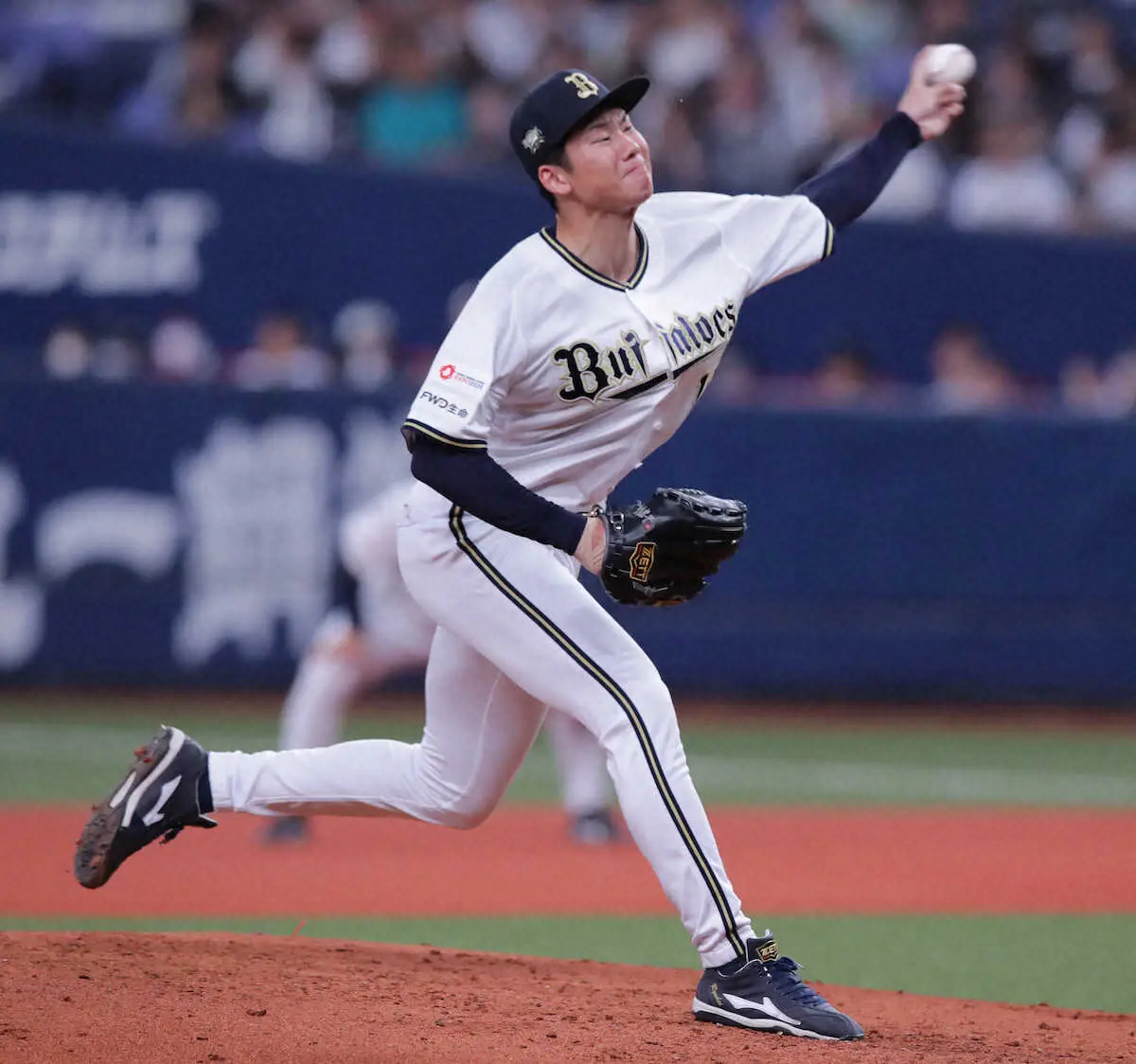 【画像・写真】オリックス・曽谷 汚名返上誓った!青森で楽天戦「慣れない球場。確認して臨む」前回ソフトバンク戦で失策