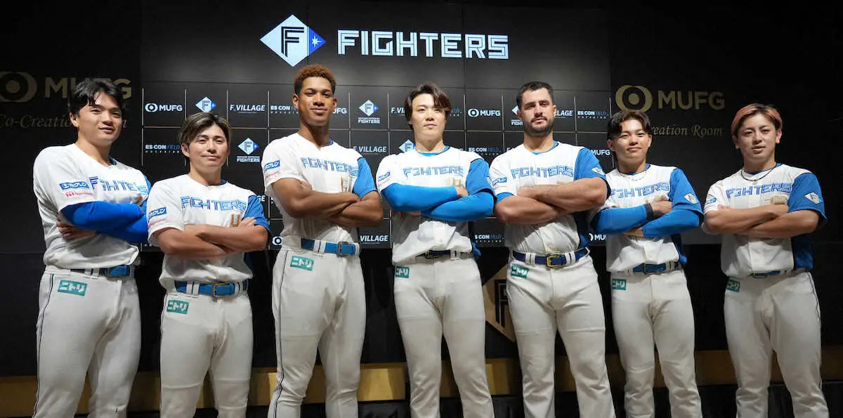 【画像・写真】日本ハム　球団最多の球宴ファン投票9人選出　万波が両リーグ最多131万票