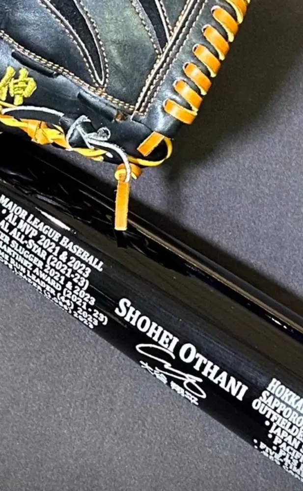 【画像・写真】まさかのミス発覚？米野球殿堂博物館に展示予定の大谷翔平バット「OHTANI」のはずが…　訂正版寄贈へ