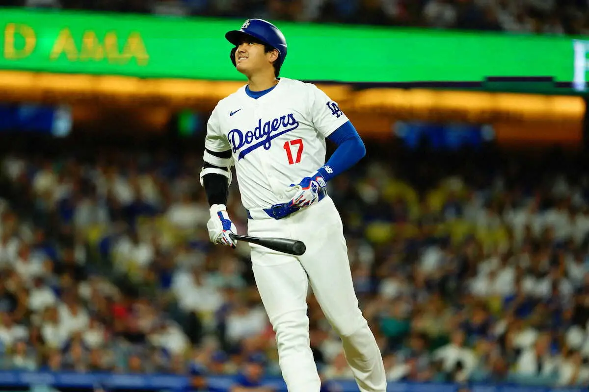 【画像・写真】大谷翔平は4打数1安打も球宴4年連続選出ファン投票“御礼弾”ならず　ドジャースは12失点投崩で大敗