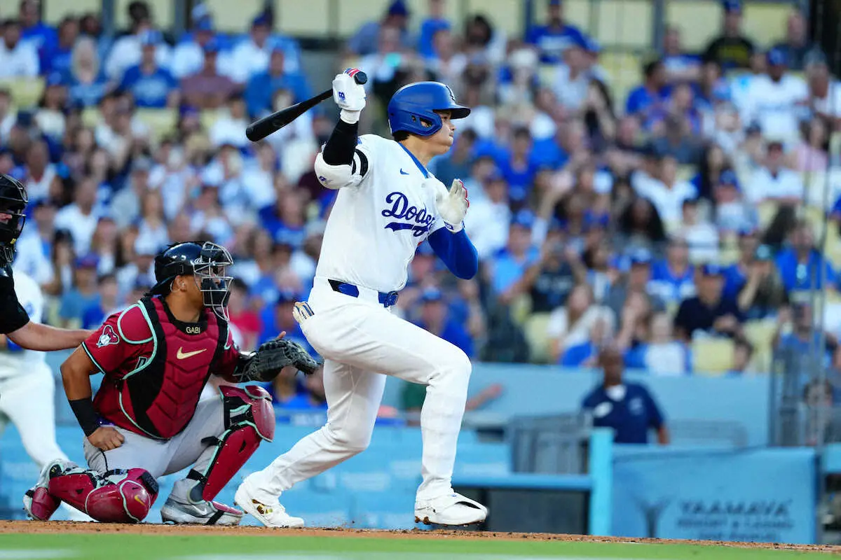 【画像・写真】ドジャース・大谷　球宴出場決定　ファンが選んだ夏の主役！史上初DH4年連続先発