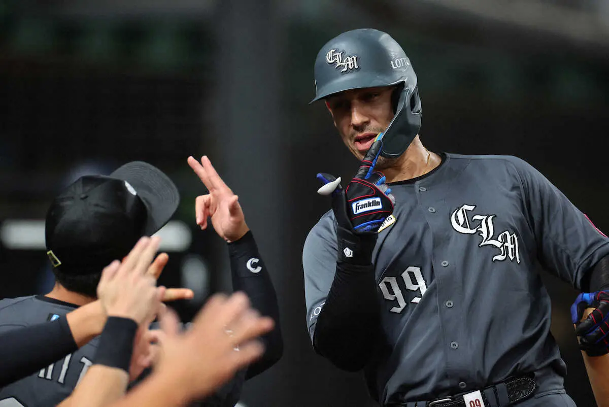 【画像・写真】ロッテ　“お得意様“西武に開幕9連勝！　主砲ソトが4打数2安打3打点　小島は西武戦7連勝