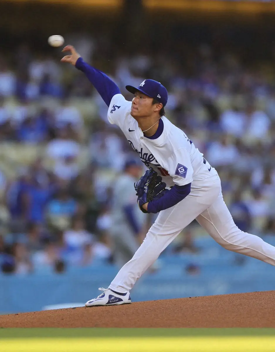 【画像・写真】ドジャース・由伸　キャッチボール再開は「来週後半のどこかで」　ロバーツ監督が明言
