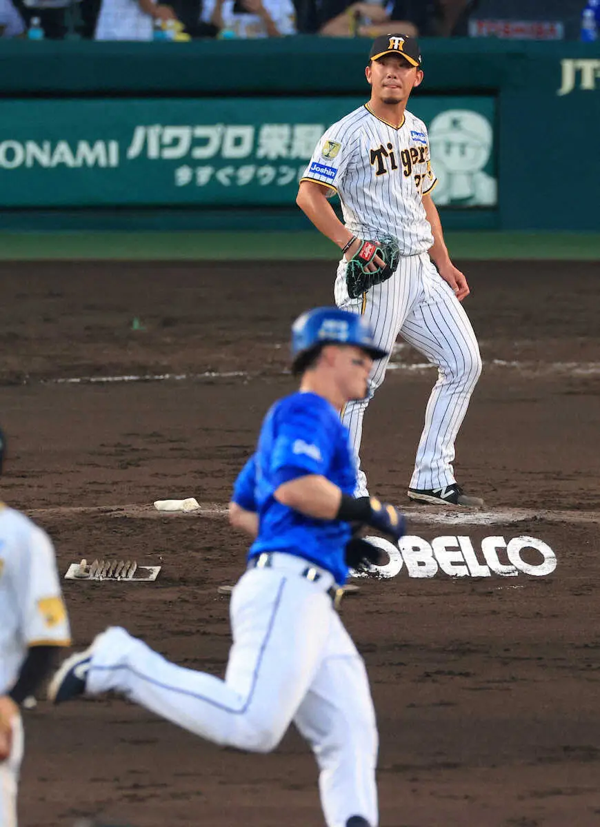 【画像・写真】阪神　先発・伊藤将が先制弾を許す　今年だけでオースティンに3被弾