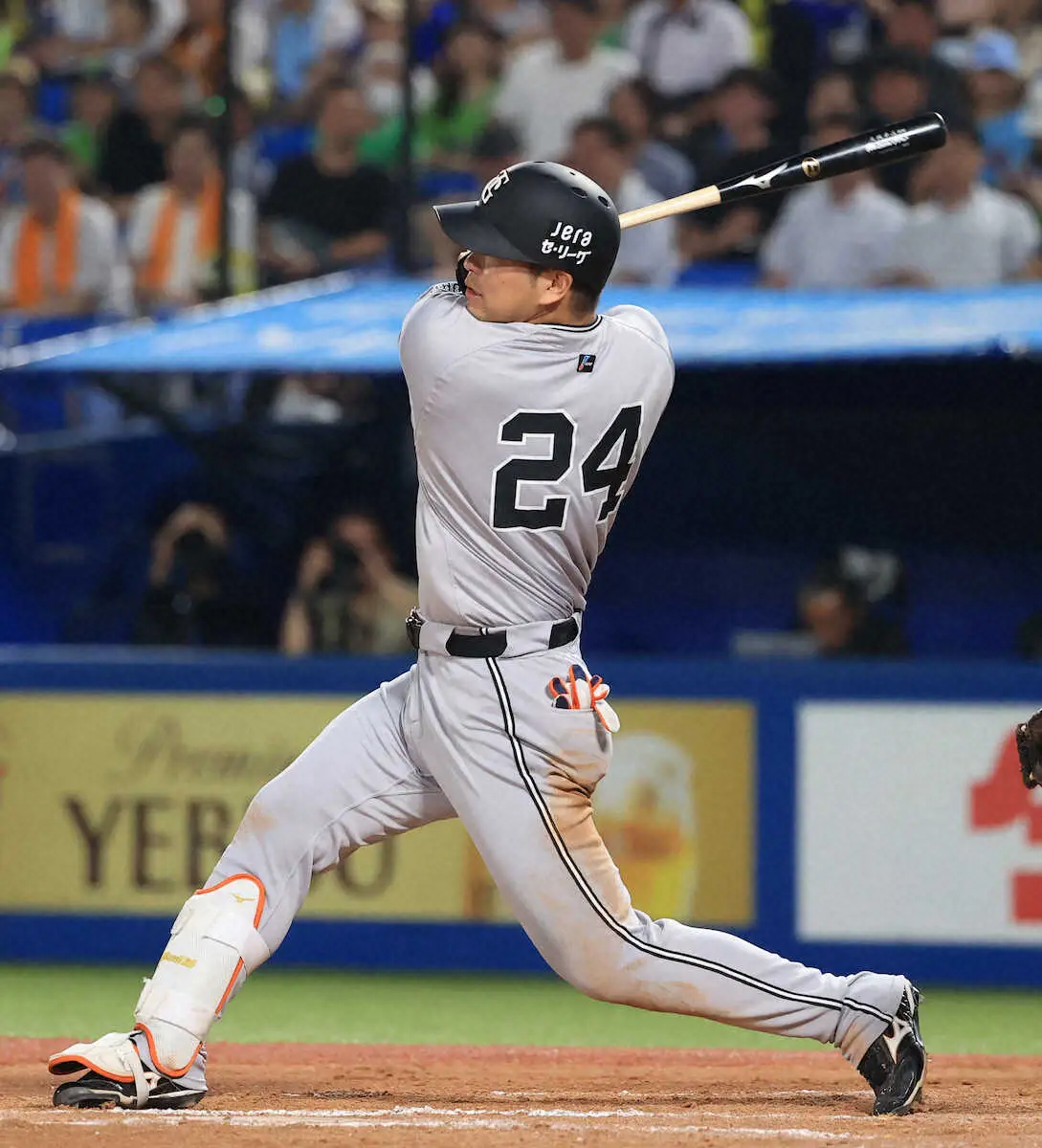 巨人・大城卓三が自己最長の5試合連続2安打 慣れない一塁に回ってから
