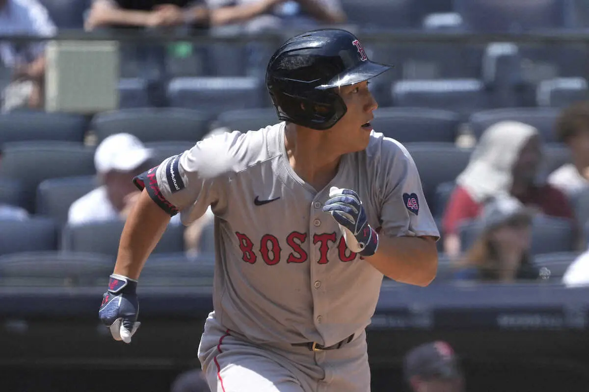 【画像・写真】レッドソックス・吉田正尚　大敗の中でもキラリと光る1打点　持ち味の粘りでタイムリー放った