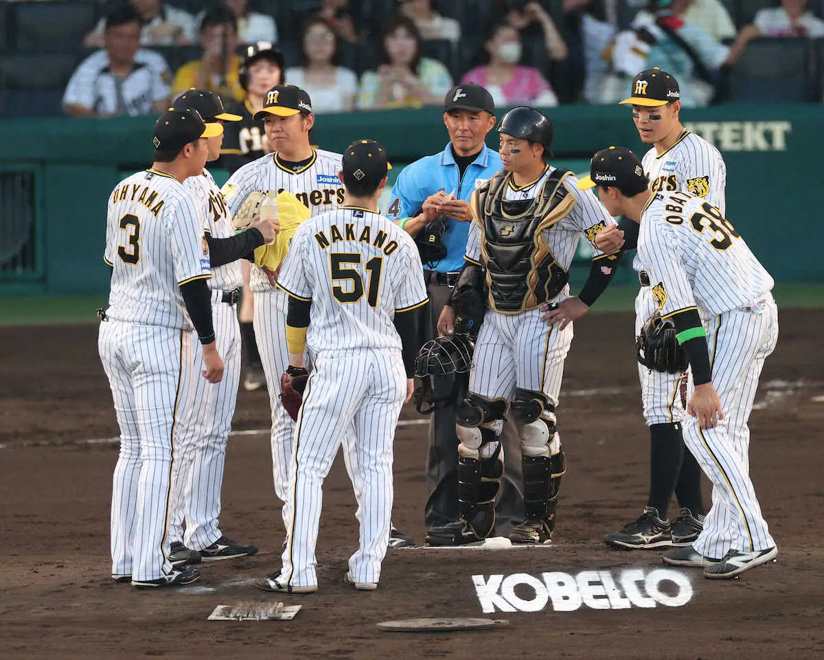【画像・写真】阪神　先発は西勇→4回から西純の「西西」リレー　先発・西勇は3回3失点で降板