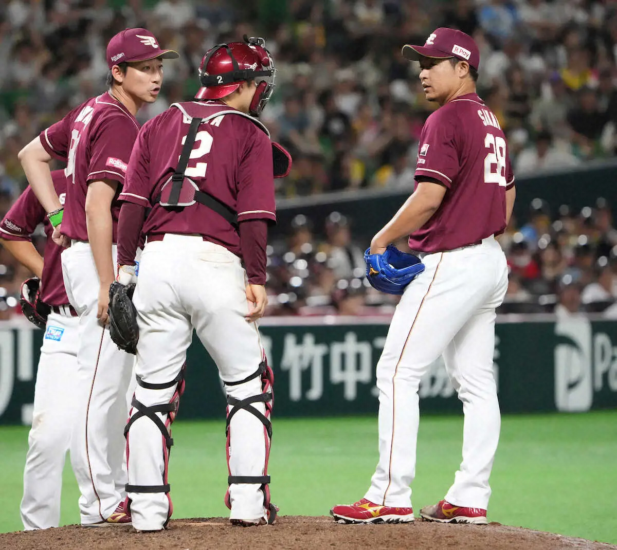 【画像・写真】楽天　逆転負けで4位転落…今江監督　今季初パ球団相手に3連勝逃し「まだまだ力不足」