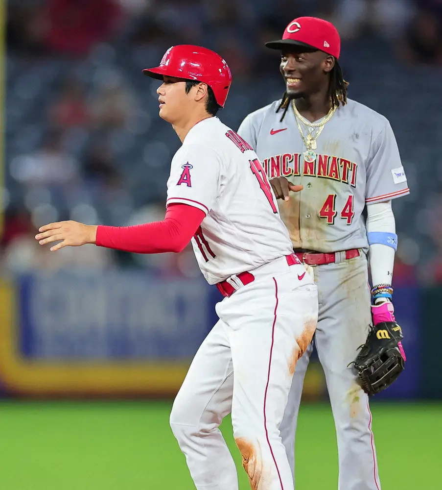 【画像・写真】「大谷翔平と話すために…」球宴初選出レッズ・デラクルスが仰天プラン告白　昨季は塁上“ツンツン”話題