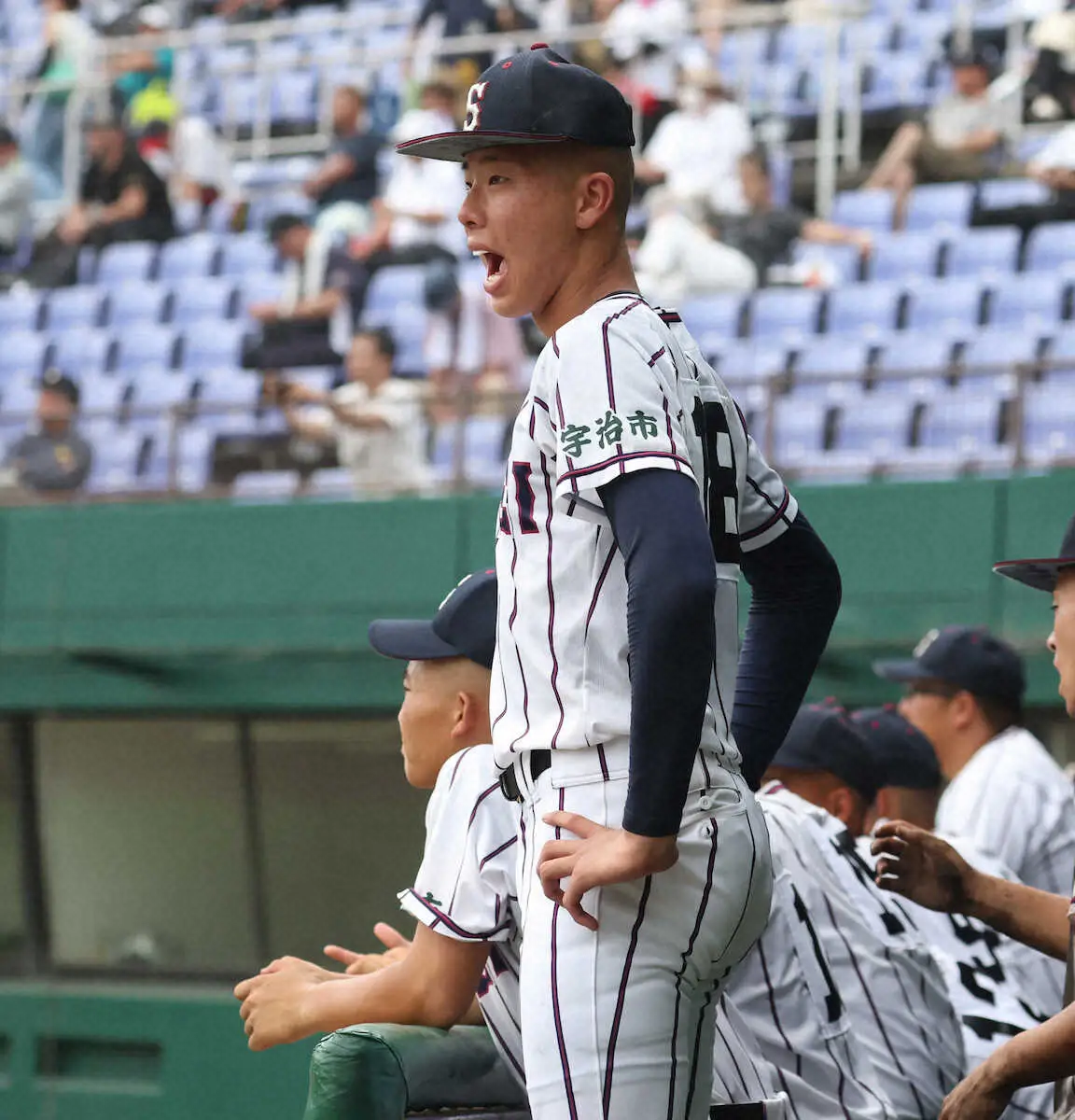 【画像・写真】【高校野球】京都翔英が初戦敗退の波乱　147キロ右腕・塩貝は4四球2失点、進路は「プロ一本」