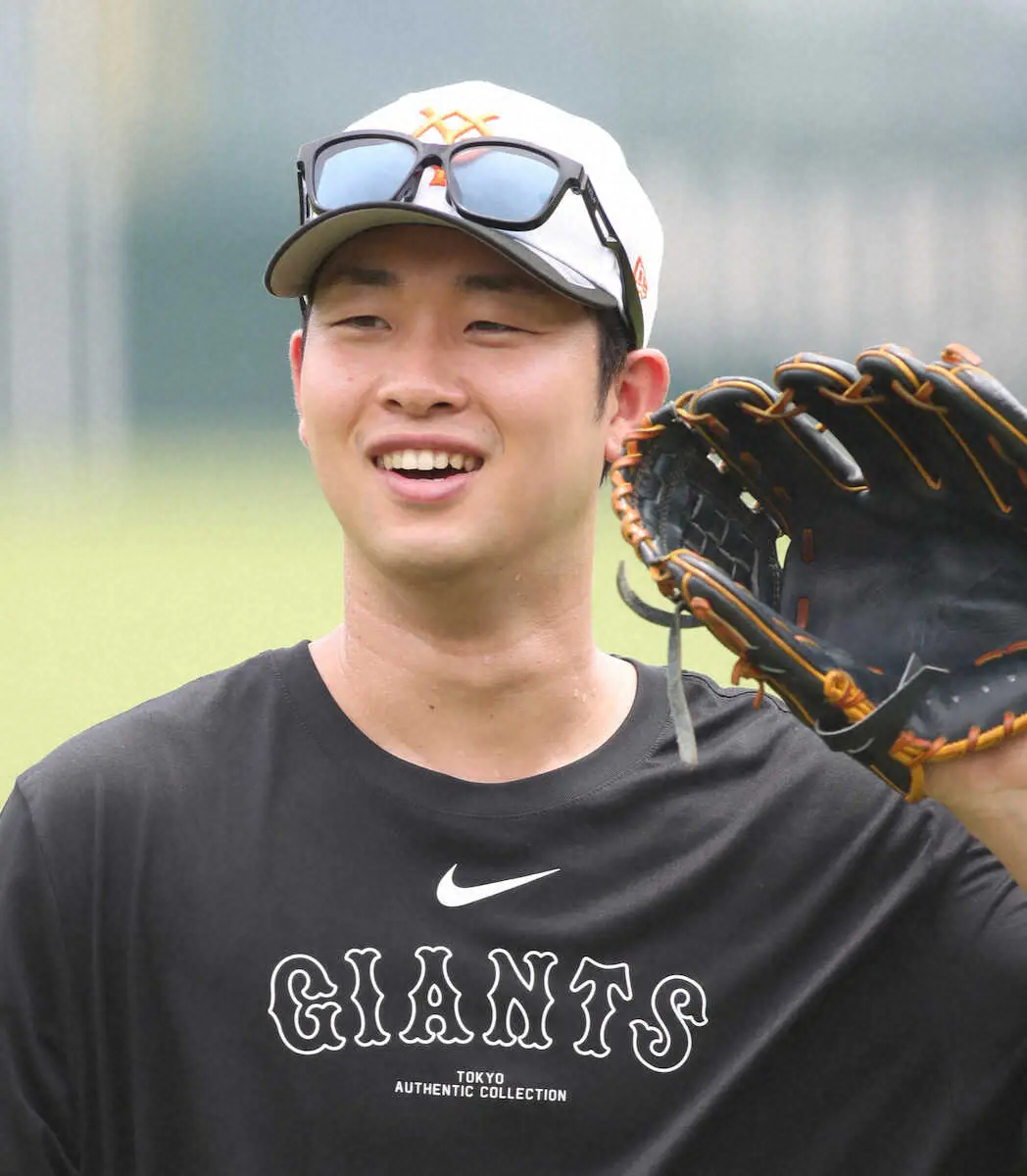 【画像・写真】巨人・伊織　「まさか」プロ4年目で初の球宴選出に感激　ソフト・栗原に「内角リベンジ」誓う