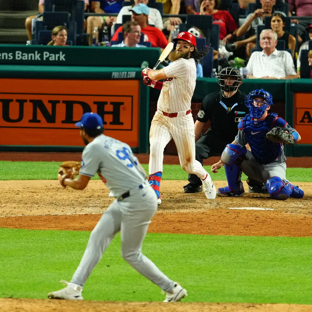 【画像・写真】マーシュが「ブラザー」「大ファン」の旧友・大谷翔平が見つめる中で8号　フィリーズは2桁得点に