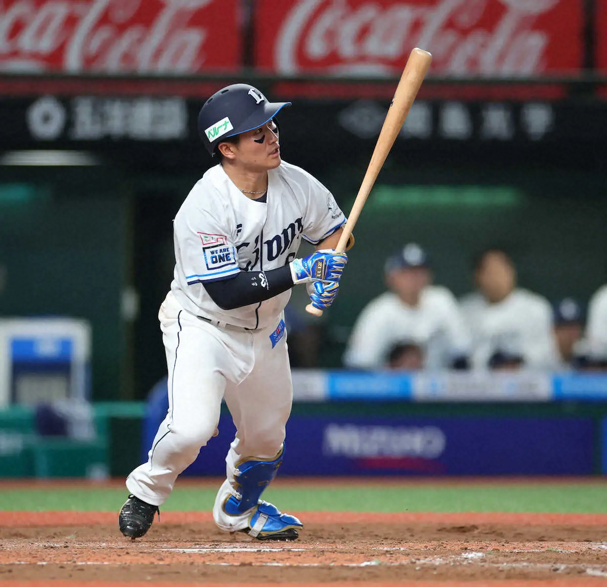 【画像・写真】西武・野村大　移籍後初安打が幻に…5回中越え打も痛恨一塁ベース踏み忘れ　公式記録は「投ゴロ」