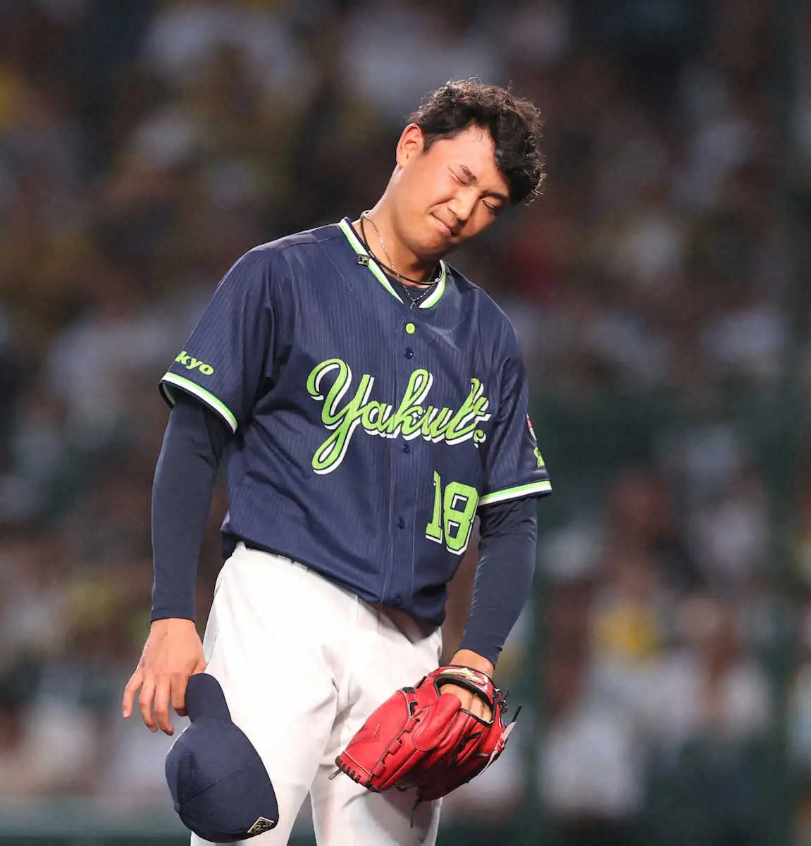 【画像・写真】ヤクルト奥川恭伸は5回2失点で降板「最後の失点は…」制球乱れ、995日ぶり甲子園登板で3勝目ならず