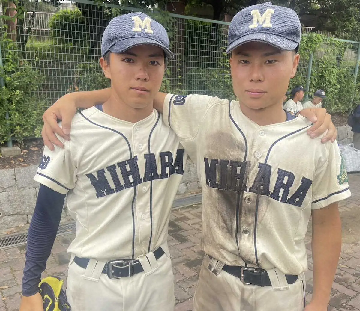 【画像・写真】【高校野球】淡路三原「三つ子バッテリー」で目指した夏1勝　結成は高校から、球速10キロ上昇