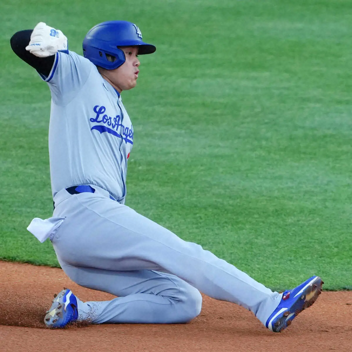 【画像・写真】ドジャース・大谷　イチロー＆松井稼頭央に並ぶ4戦連続盗塁！「50―40」に現実味