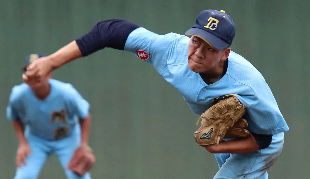 【画像・写真】所沢商　エース臼井が大仕事　開幕戦5回参考もいきなりノーヒッター　部員15人で起こすスカイブルー旋風