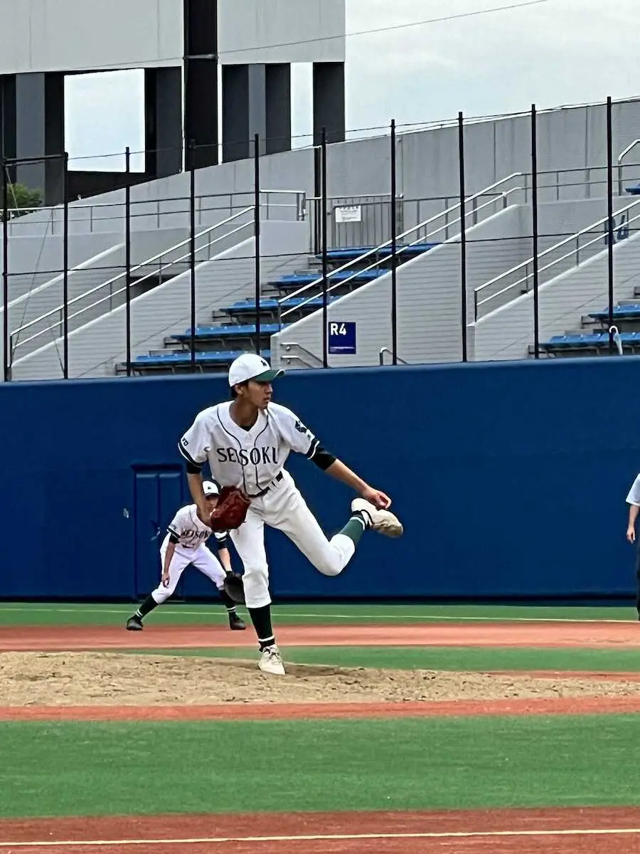 【画像・写真】正則　タイブレーク制して初戦突破　10回投げ抜いたエース左腕・谷田が号泣
