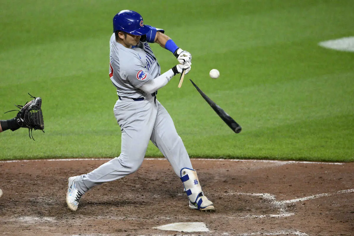 【画像・写真】カブス・鈴木誠也が3回に左翼線へ先制二塁打　5回にも2打席連続タイムリー　前日は今永8勝目援護