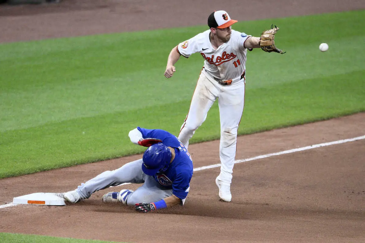 【画像・写真】鈴木誠也がメジャー初の長打3本で3打点の大暴れ　カブスは「チーム一丸」でア東地区首位オ軍にスイープ