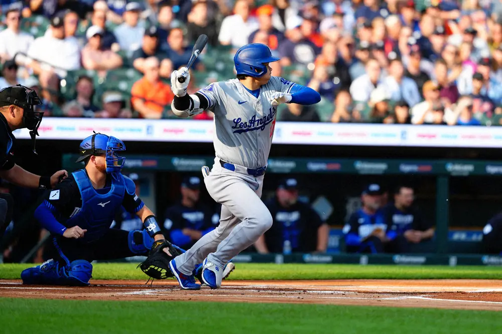 【画像・写真】4連敗中のドジャースは3回までに3失点　大谷翔平は2打席凡退で打線も相手左腕に苦戦