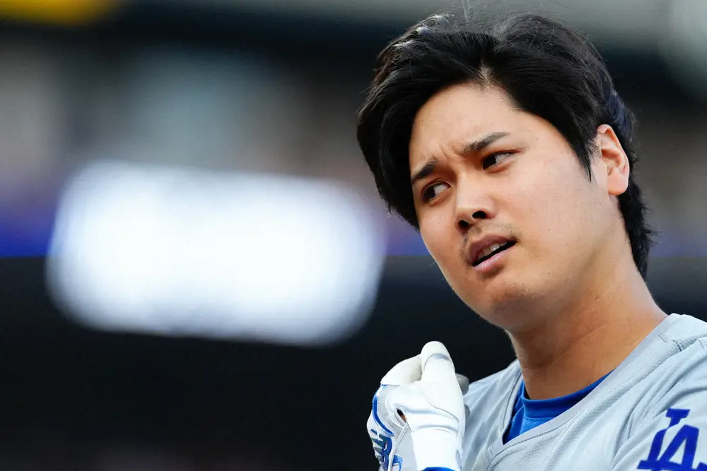 【画像・写真】三ゴロ、中飛、左飛、空三振…大谷翔平は第4打席まで凡退で9打席連続無安打