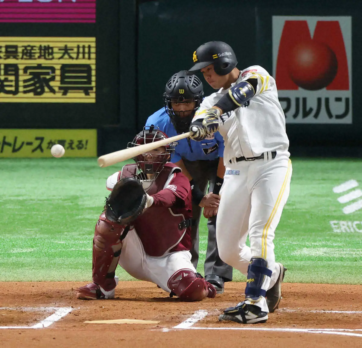 【画像・写真】左キラーのDHとして奮闘続けるソフトバンク“どん吉田”　小久保監督も打者としてのスマートさを評価