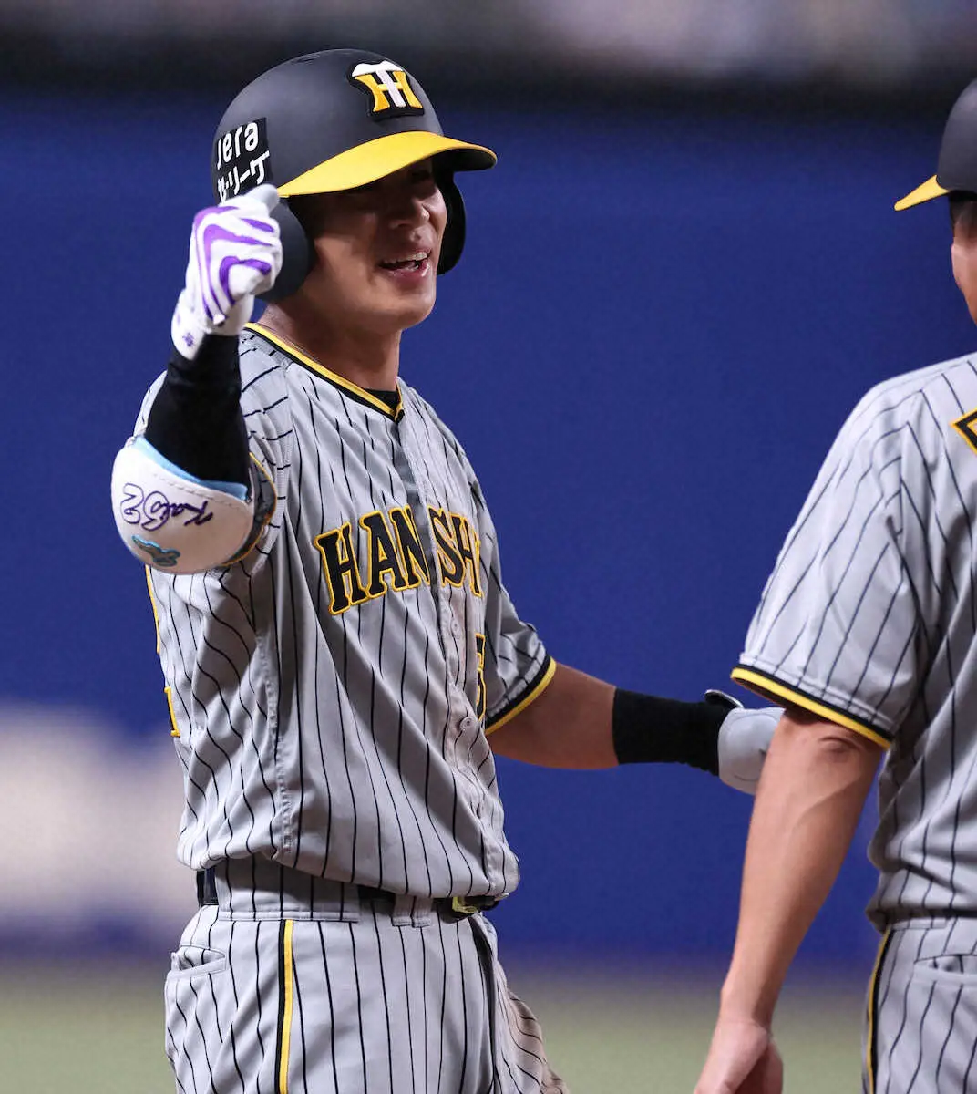 【画像・写真】阪神が中日との延長戦制して連敗止めた　原口が！植田が！佐藤輝が！10回に打線爆発