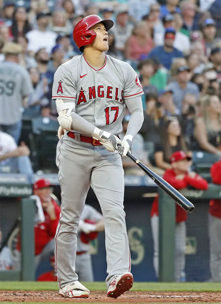 【画像・写真】MLB担当記者が衝撃受けた大谷の本塁打2本　18年“ロケット”4号、20年幻の500フィート弾