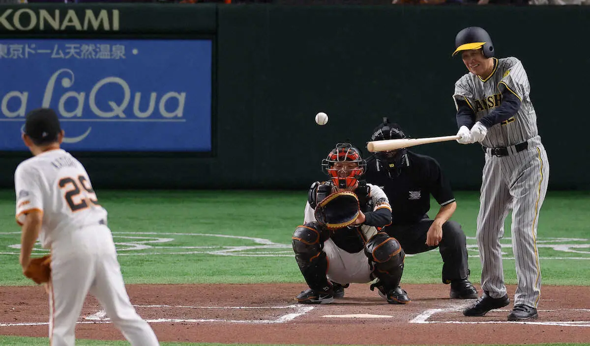 【画像・写真】10年ぶりOB戦は巨人の勝利　「代打、オレ」で中畑監督が藤川氏から鮮やかヒット