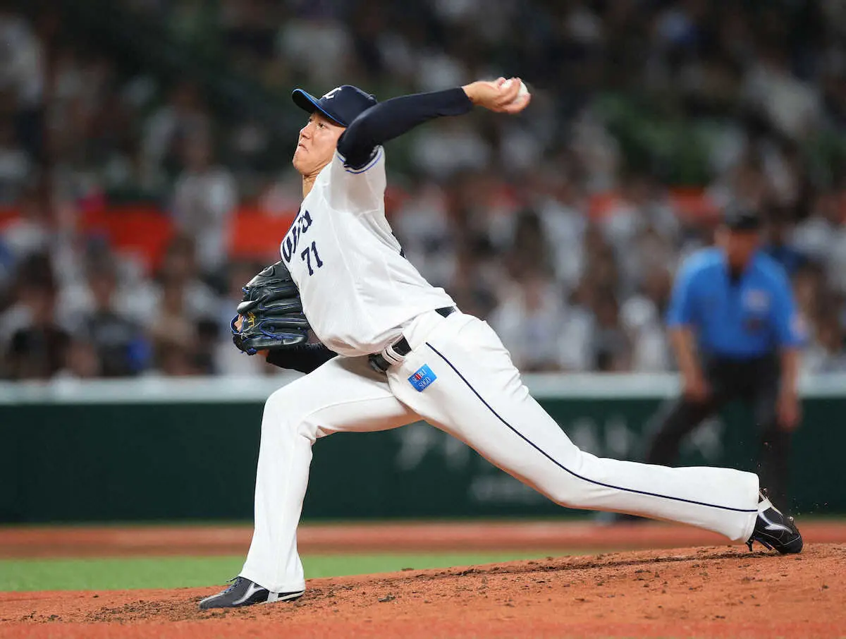【画像・写真】西武・菅井が育成出身投手として球団初の先発勝利「お母さんに報告したい！」