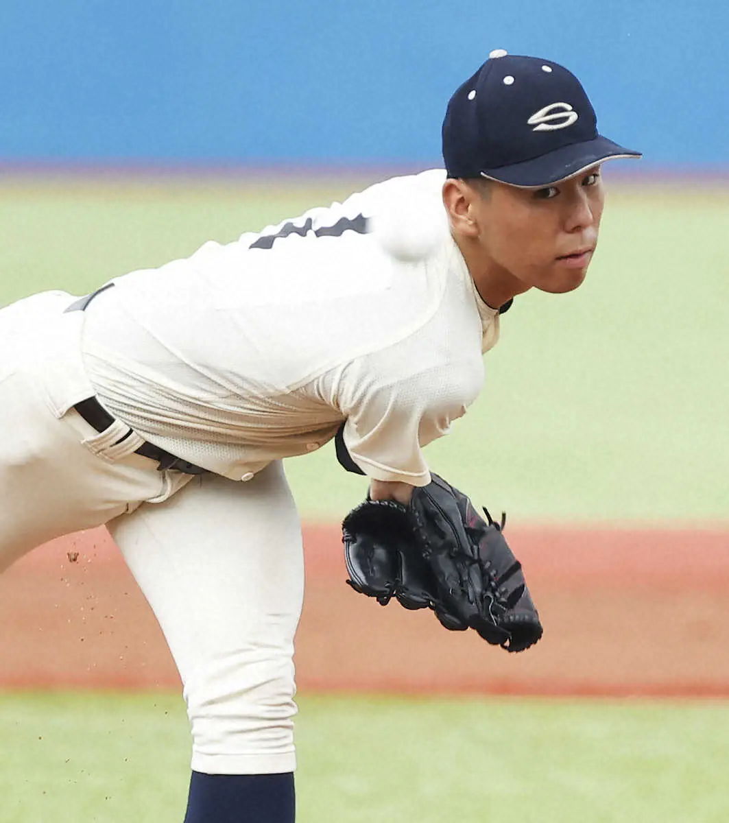 【画像・写真】修徳・元日本ハムの飯山Jr.大夢「全力」零封　父の引退試合で学んだ野球哲学