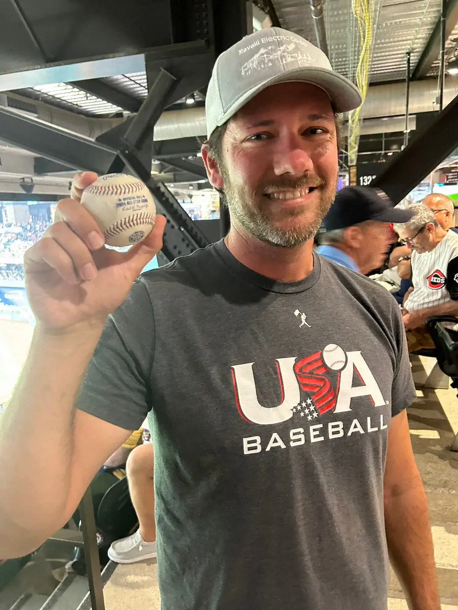 【画像・写真】大谷、球宴初アーチ！記念球取得したのは14歳息子と2人旅の男性　40歳誕生日祝いで妻からプレゼント