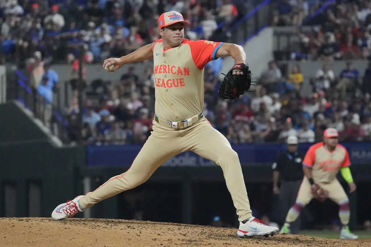 【画像・写真】球宴最速167キロの剛腕ミラー　大谷翔平の一発見て直球勝負避け三振「打てそうな球を投げたくなかった」