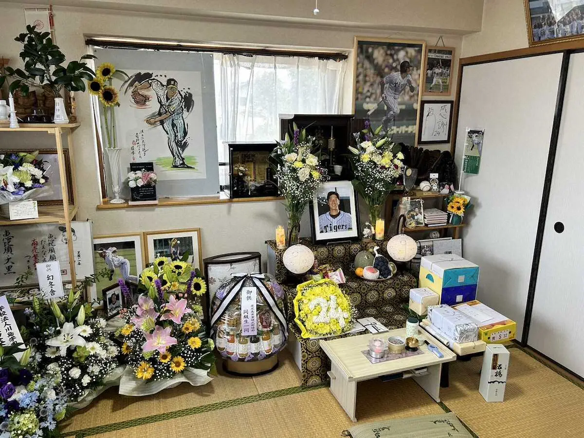 【画像・写真】元阪神・横田慎太郎さん一周忌　同期入団の岩崎、梅野、岩貞が語った思い