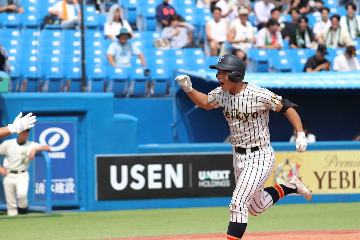 【画像・写真】重量打線の帝京・丹羽が今夏チーム1号「神宮球場で本塁打を打つのが夢」