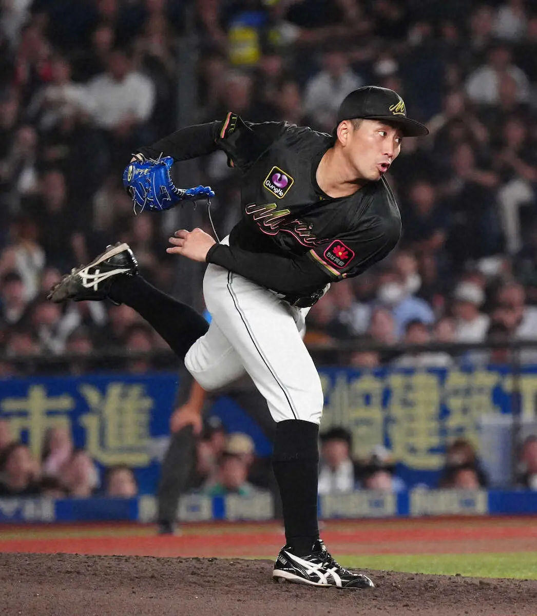 【画像・写真】ロッテ・小島和哉はノーノー快挙目前から一転7敗目…チームは3連敗